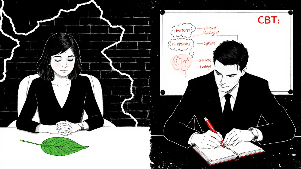ACT vs. KBT: Klíčové rozdíly akceptační a kognitivně‑behaviorální terapie
