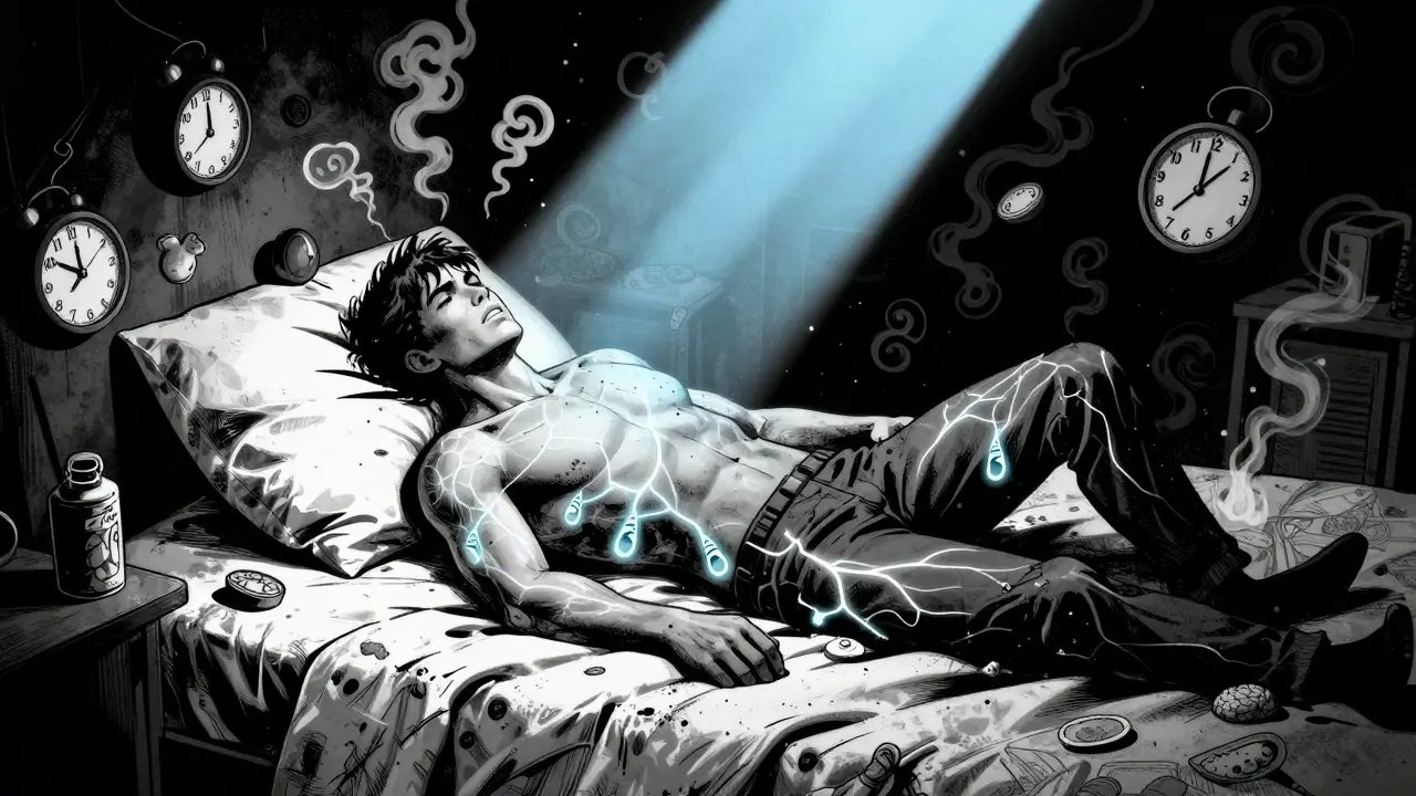 Role spánku a stresu u poruch příjmu potravy: Jak terapie pomáhá obnovit stabilitu