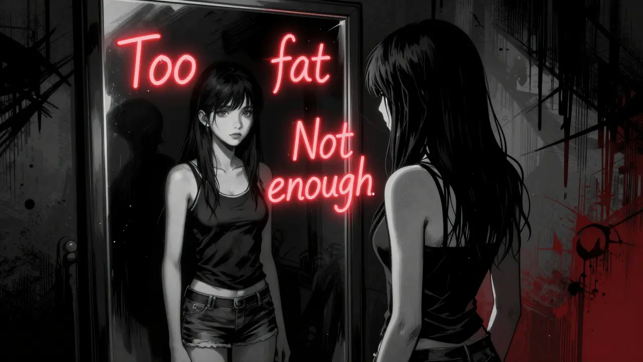 Typy poruch příjmu potravy: Anorexie, bulimie, přejídání a ortorexie