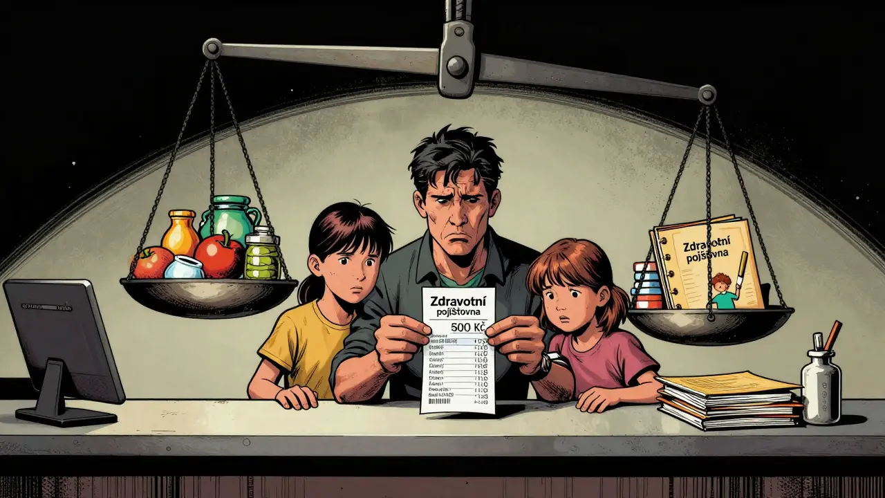 Rodina dostává jen 500 Kč od pojišťovny za terapii, která stojí 1 300 Kč, zatímco za nimi leží finanční tíha.