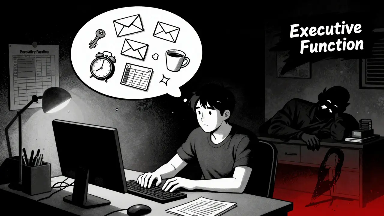 Exekutivní funkce a ADHD: Jak trénovat plánování a organizaci