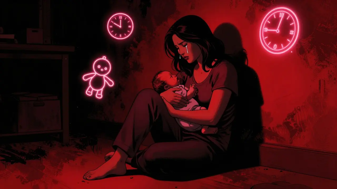 Poporodní deprese: Kdy a jak najít psychoterapii po porodu