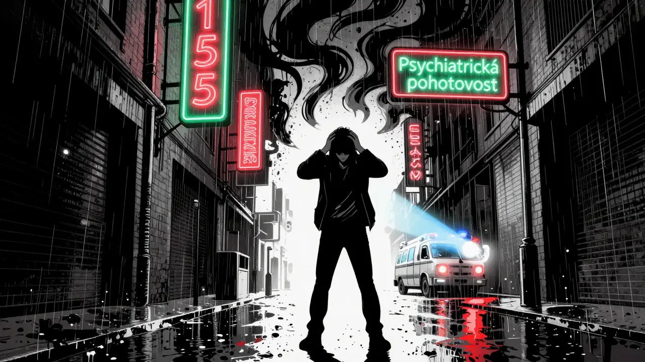Psychiatrická pohotovost: Kdy a jak vyhledat akutní psychiatrickou péči v České republice