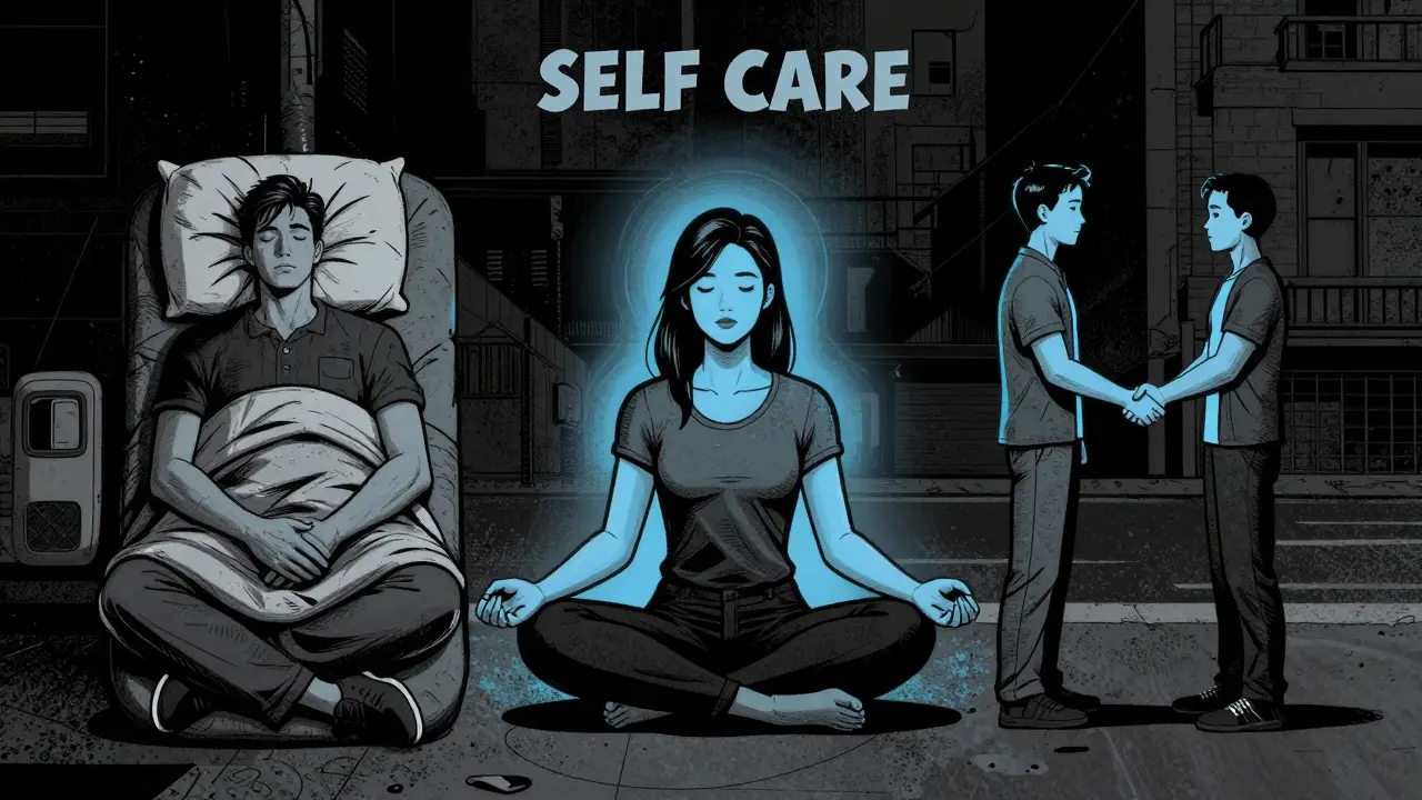 Tři pilíře péče o sebe: spánek, meditace a přátelé