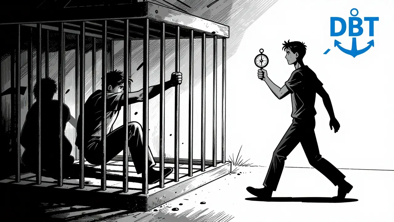 Postupný přechod od chaosu k rovnováze v komiksovém stylu